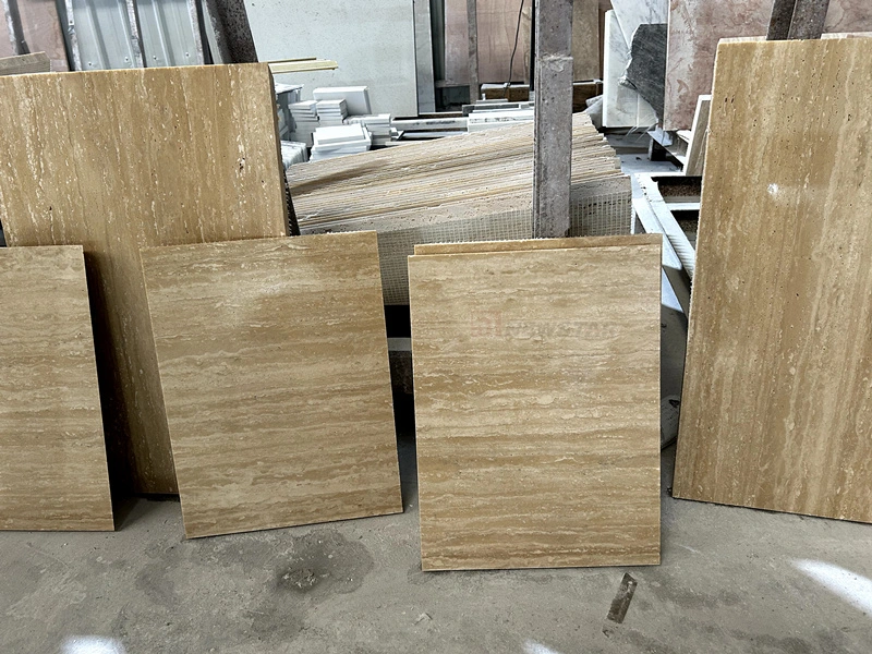 Good Price Beige Marble Products Natural Stone Marble Slabs Travertine for Kitchen Countertop and Floor Travertine Flooring