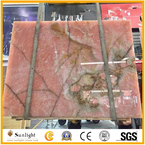 Natural Honey/ Yellow/Green/Black/White/Purple Pink Onyx for Transparent Tile/Background/Wall Tiles/Flooring Tiles
