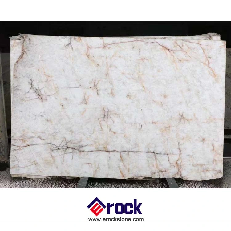 High Quality Luxury Stone Ivory White Jade Onyx Marble Slabs for Countertops
