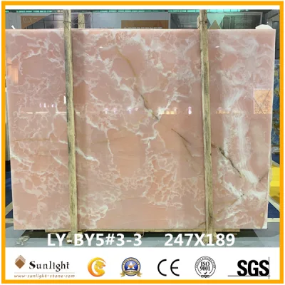 Natural Honey/ Yellow/Green/Black/White/Purple Pink Onyx for Transparent Tile/Background/Wall Tiles/Flooring Tiles
