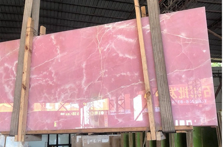 Pink Jade Pink Onyx Marble for Wall and Floor