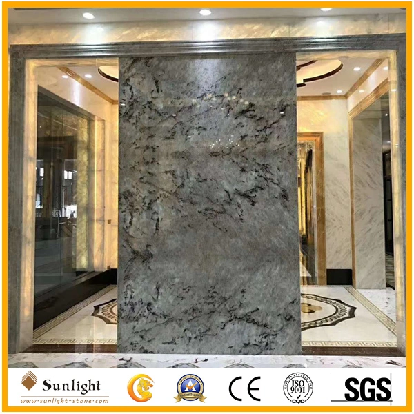 Natural Stones Blue Ice Onyx for Slabs, Interior Floor Wall Tiles, Countertops